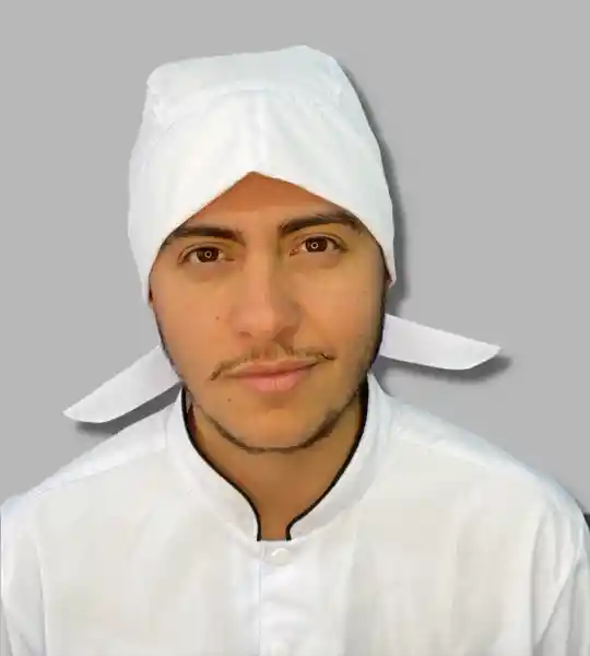 Cofia Antifluida Unisex Blanco