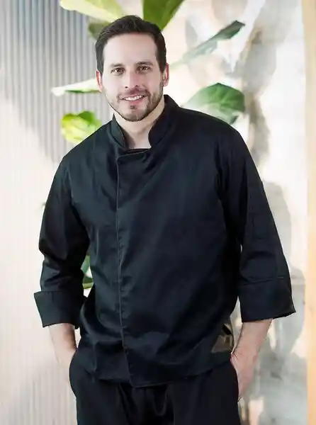 Chaqueta Chef Hombre Negra. Tallas: S, M, L, Xl