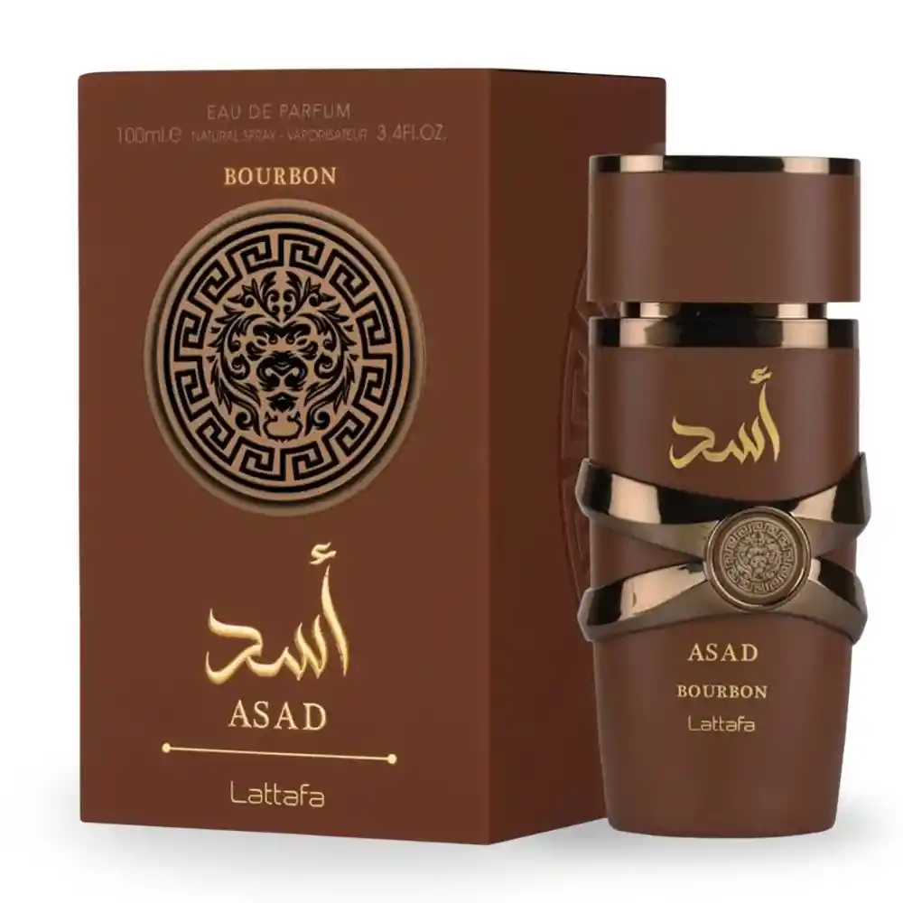 Perfume Asad Bourbon Lattafa Original Locion 100 Ml