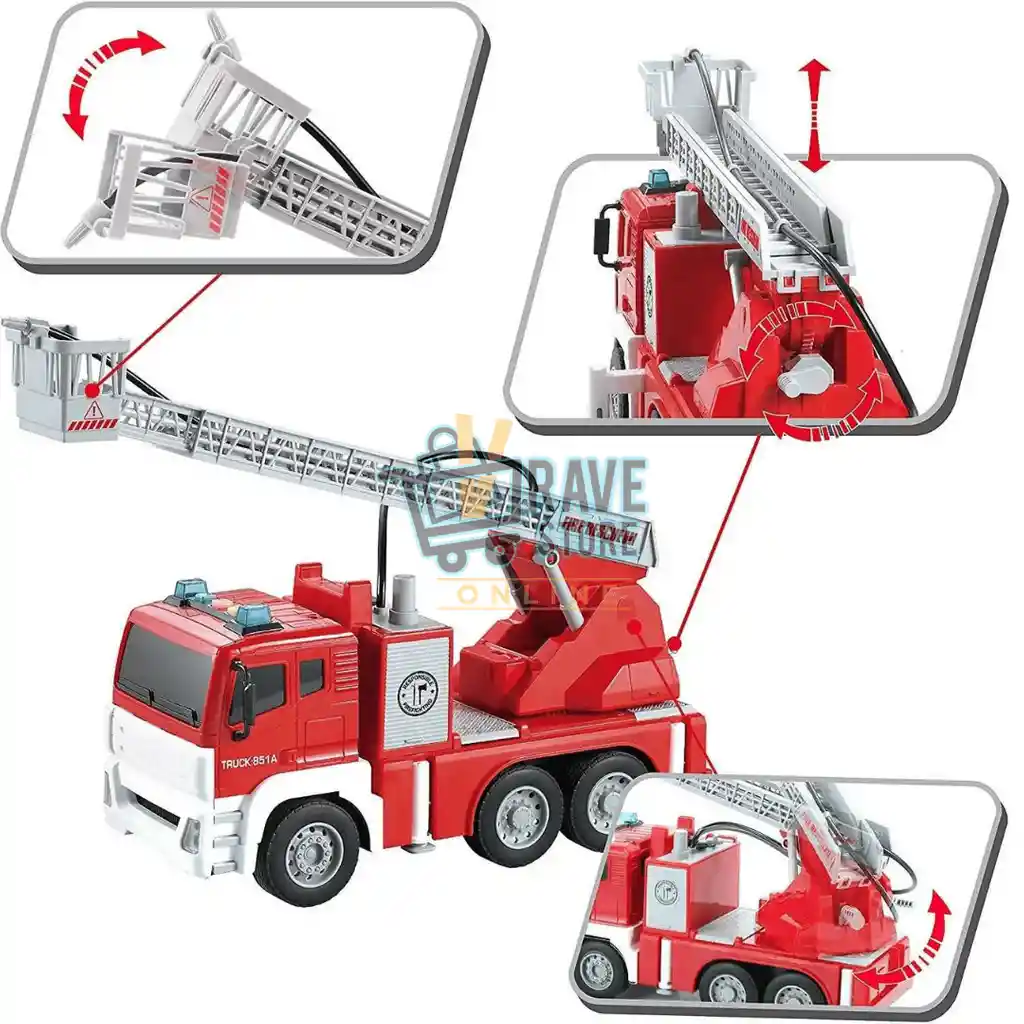 Carro Bomberos Con Sonido Y Luces