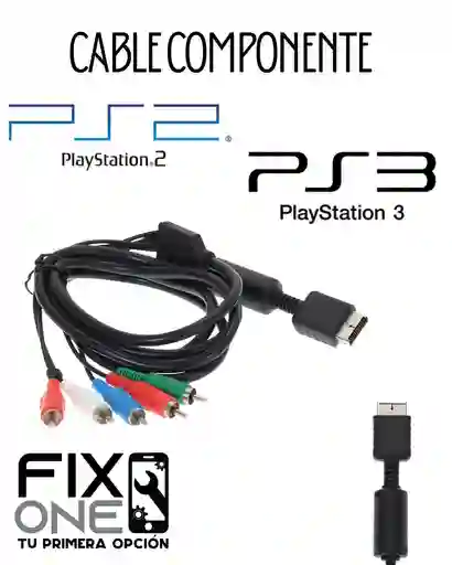 Cable Componente Para Play Station 2 Y Play Station 3