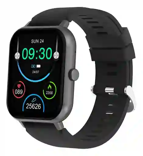 Smartwatch Zw01 Sport Salud Peje Ip68 Resistente Agua 1.83 Negro Negro