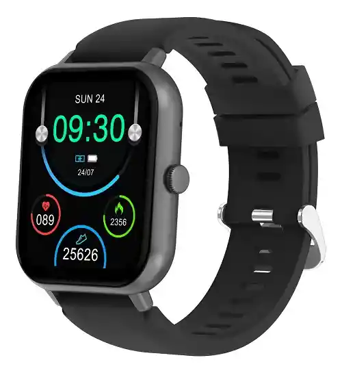 Smartwatch Zw01 Sport Salud Peje Ip68 Resistente Agua 1.83 Negro Negro