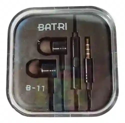 Audifonos Alambricos Batri B-11 Azul