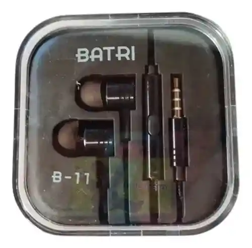 Audifonos Alambricos Batri B-11 Azul