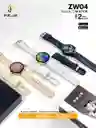Smartwatch Peje Zw04 Display De 1.39 Sport Inteligente Ip68 Negro Mesh Negro Negro