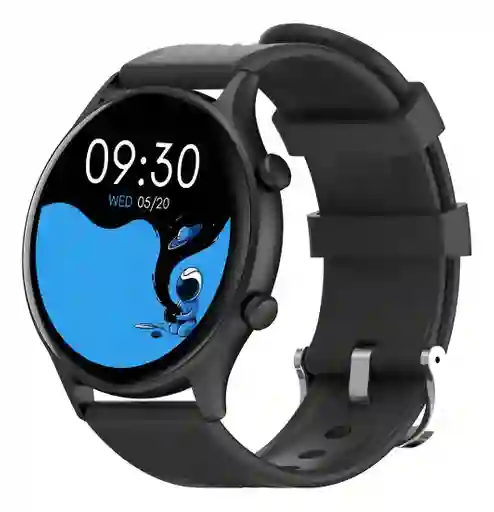 Smartwatch Peje Zw04 Display De 1.39 Sport Inteligente Ip68 Negro Mesh Negro Negro