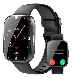 Smartwatch Deportivo Salud Waterproof Chatgpt Ai Mind 1:83 Negro Mesh Negro Negro