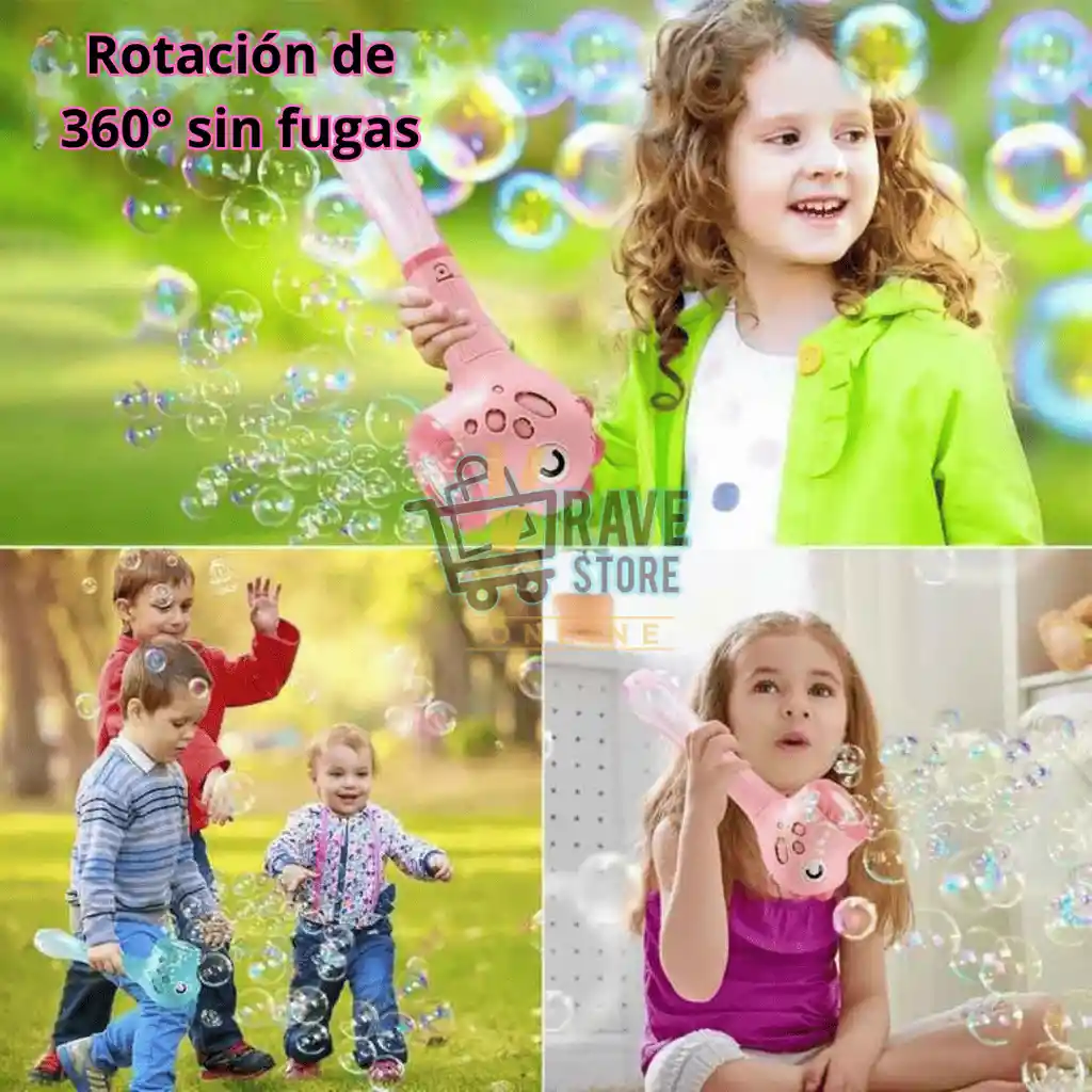 Dinosaurio Varitas De Burbujas - Diversión Sin Fugas