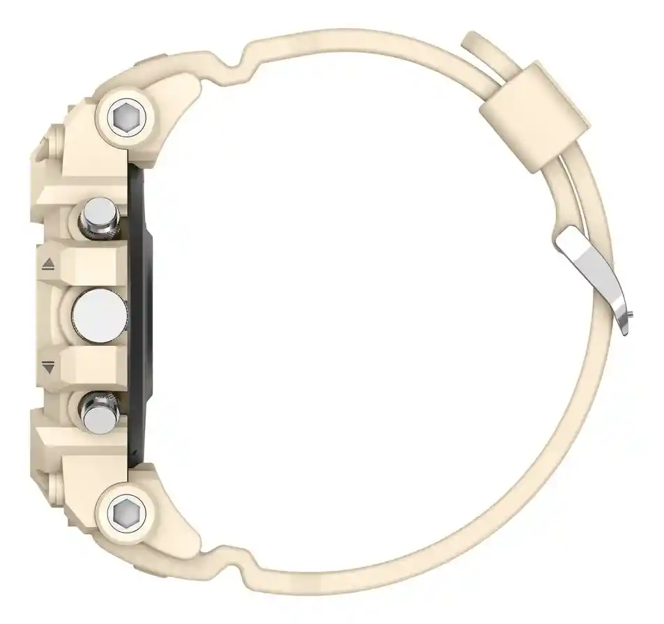 Smartwach G01 Peje 1.39' Circular Deporte Salud + Ip68 Beige Mesh Beige Beige Beige