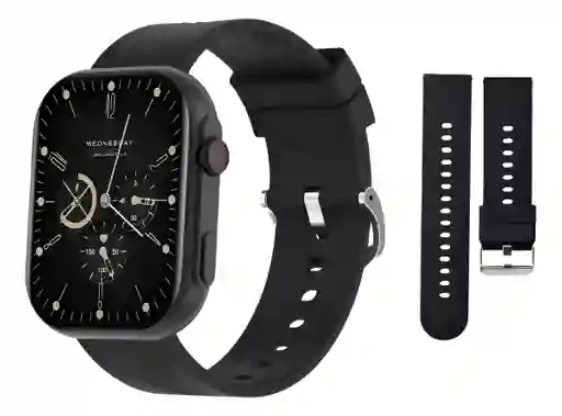 Smartwatch Peje Zw03c Amoled 2.13 Ip68, Deporte Salud Nergro Negro Negro