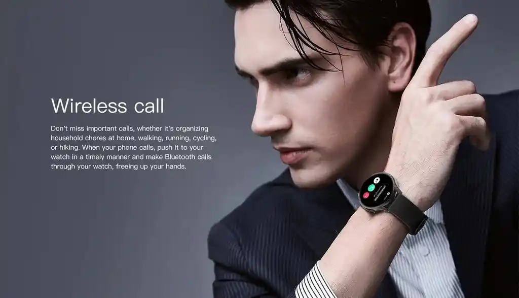 Smartwatch Inteligente Zw10 Amd Ip68 Modo Salud Deporte Peje Negro Metal