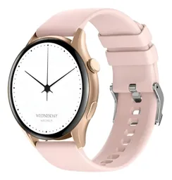 Reloj Smartwatch Entrenamiento Salud Peje Zw10 Rosa Ip68 Dorado Rosa