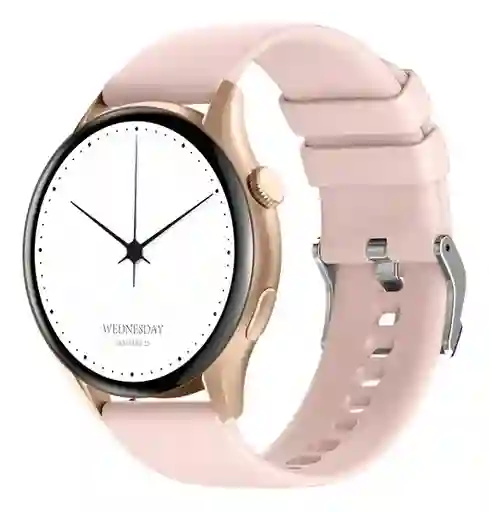 Reloj Smartwatch Entrenamiento Salud Peje Zw10 Rosa Ip68 Dorado Rosa