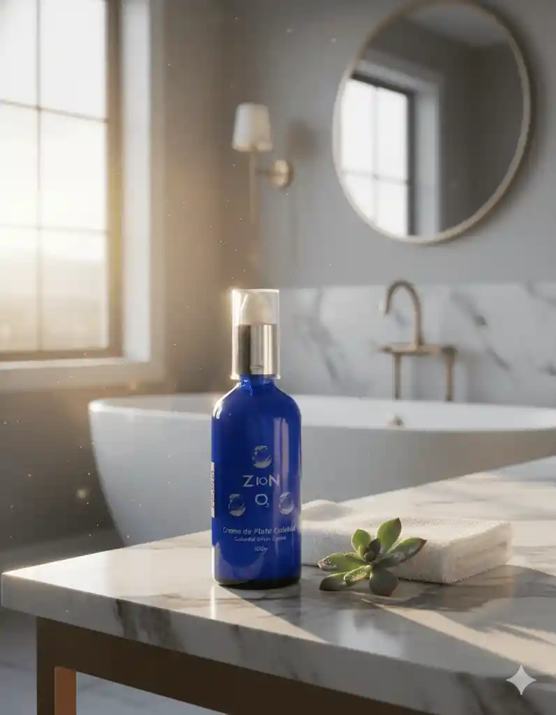 Crema De Plata Coloidal X100gr