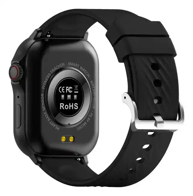 Smartwatch Peje G08 Amoled Deportivo Gps Salud Ip68 Salud Negro Mesh Negro Negro