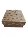 Caja De Cartón Corazones Para Regalo O Empaque 12x12 Cm