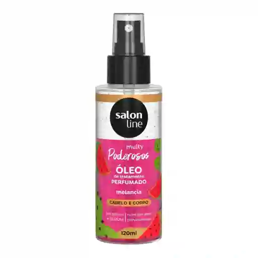 Salon Line Óleo De Tratamiento Perfumado Sandía Multibeneficios Hidratación Y Brillo Para Cabello Y Cuerpo 120 Ml