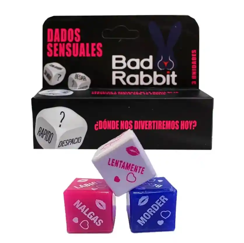 Dados Eroticos X 3 Unidades