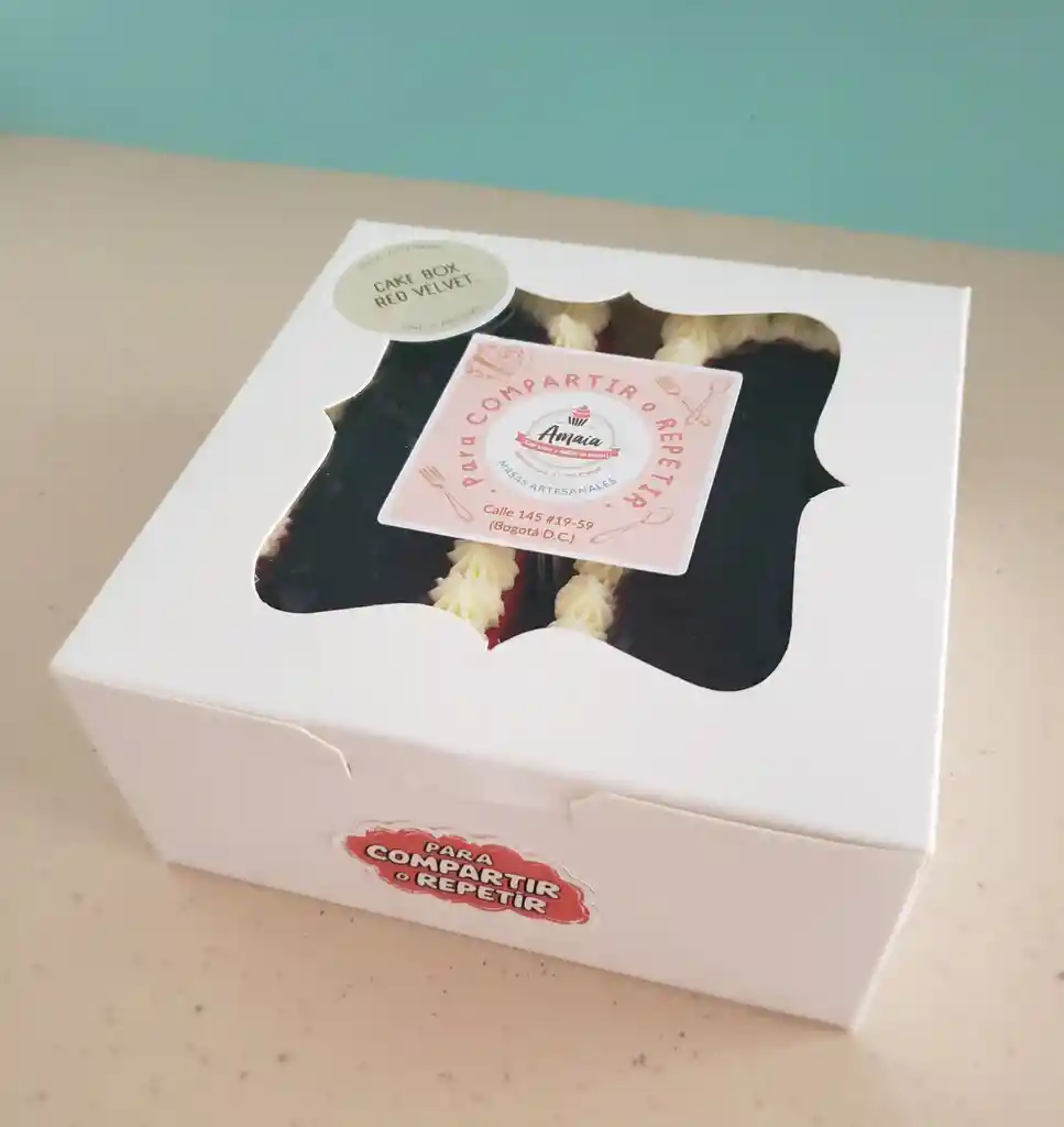 Porción Torta Red Velvet