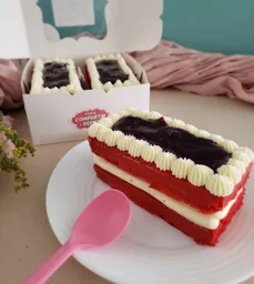 Porción Torta Red Velvet