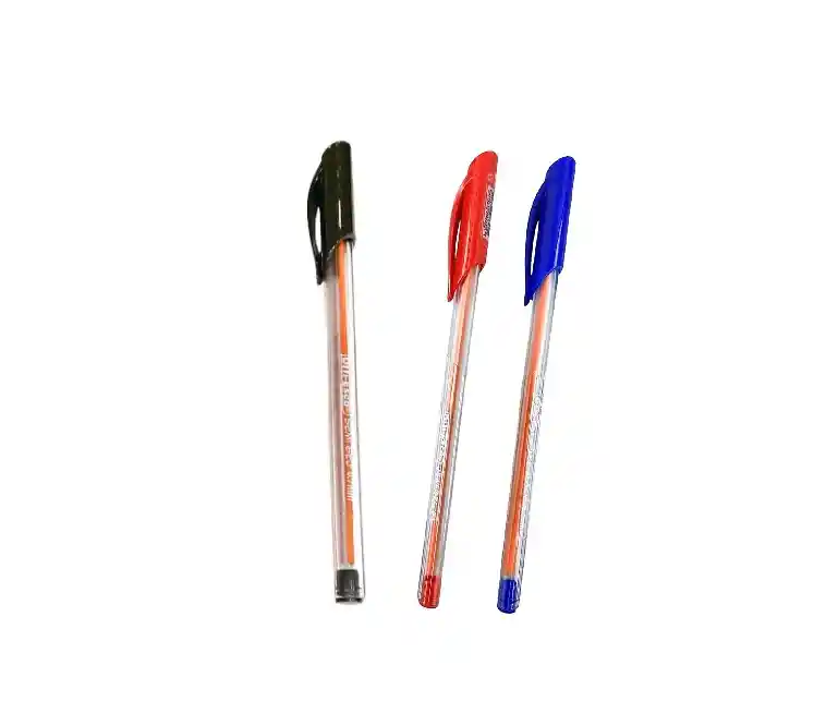 Boligrafo Semigel 0.7 Offi Esco Oe-076f Negro, Azul Y Rojo