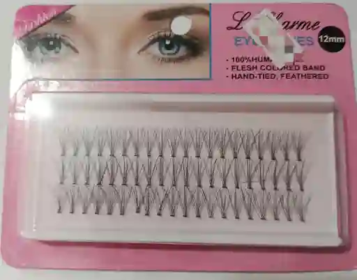 Pestañas Pelo A Pelo Economicas 12 Mm 60 Pelos