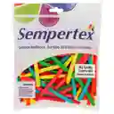 Globo Milfigura, Globo Tubito, Color Neón Surtido X50 Unidades Sempertex