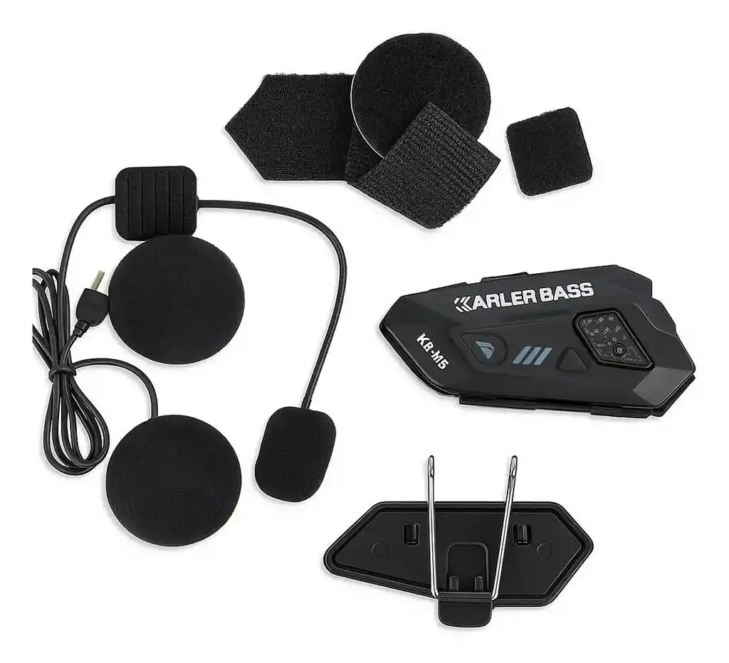 Intercomunicador Para Casco Karler Bass Kr-m5