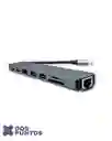 Adaptador Hub 8 En 1 Tipo C