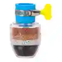 Filtro Purificador De Agua 4 Niveles Carbón Activo Grifos Llave