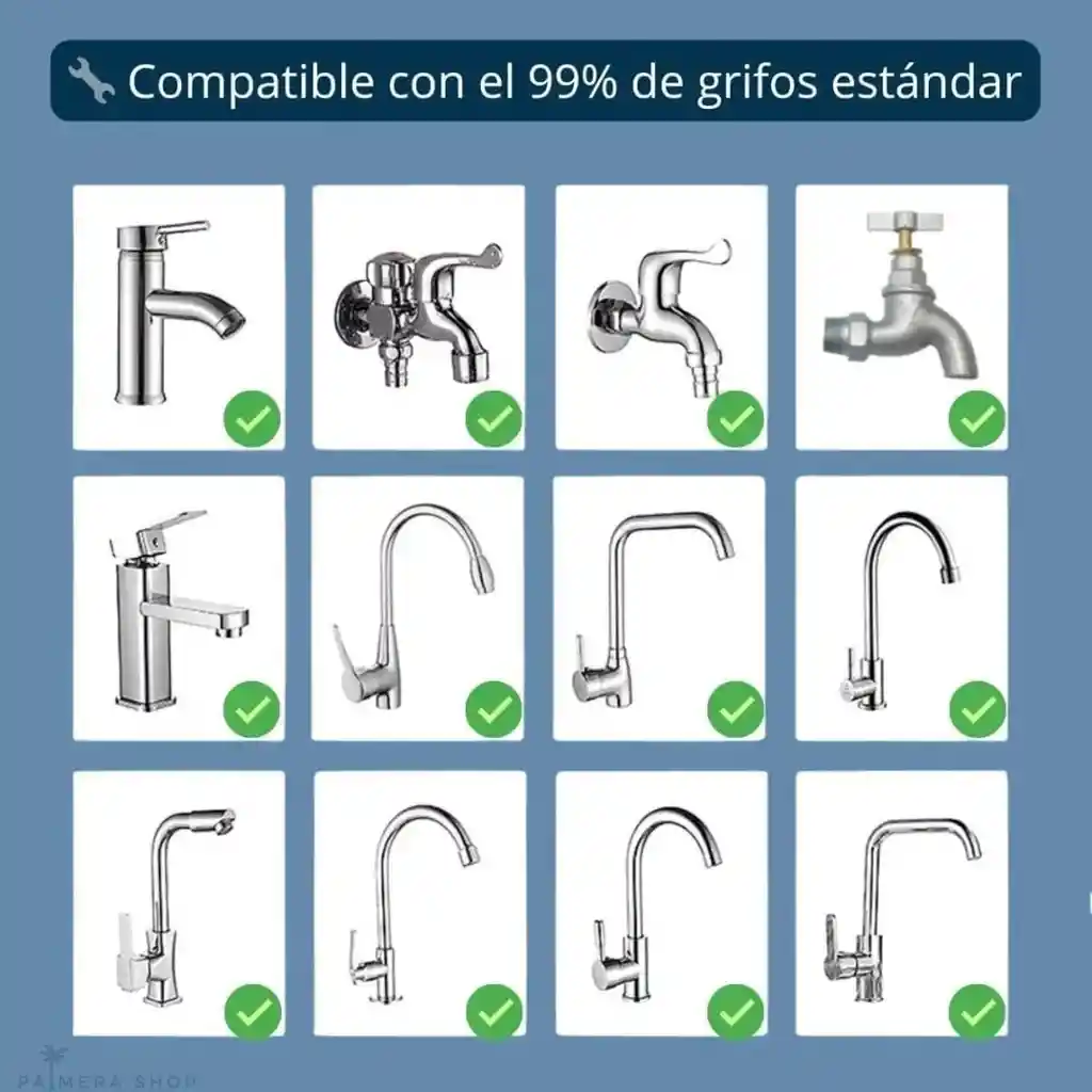 Filtro Purificador De Agua 4 Niveles Carbón Activo Grifos Llave
