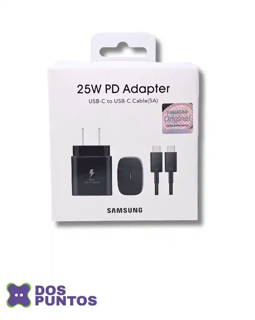 Cargador Samsung 25w Tipo C A Tipo C