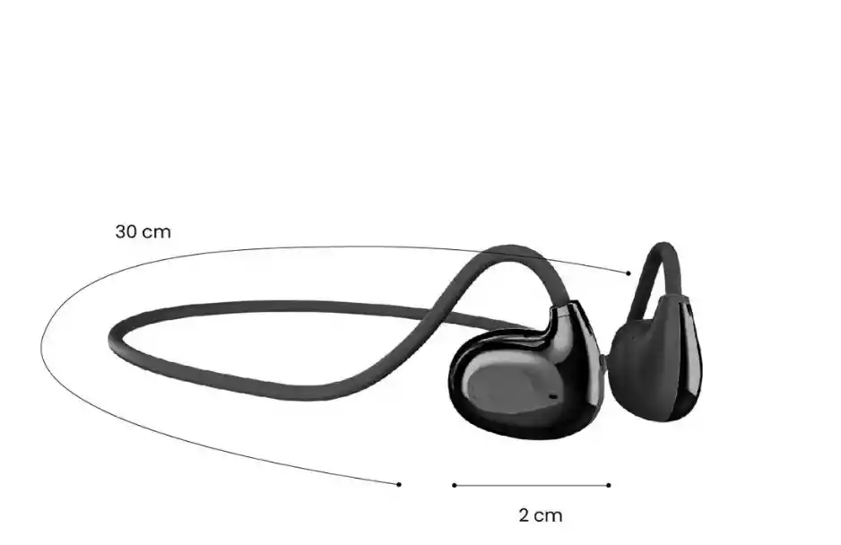 Audífonos Deportivos Conducción Ósea Bluetooth 5.3 Resistentes Agua