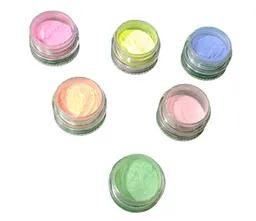 Polvo Efecto Espejo Para Decoración De Uñas Tono Pastel