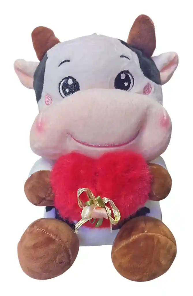 Peluche Vaca Bebe Muñeco Peluche Vaca