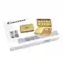 Gramera Digital Dorada Constant Modelo 14192-678c + Pesa Calibradora