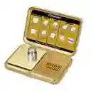 Gramera Digital Dorada Constant Modelo 14192-678c + Pesa Calibradora