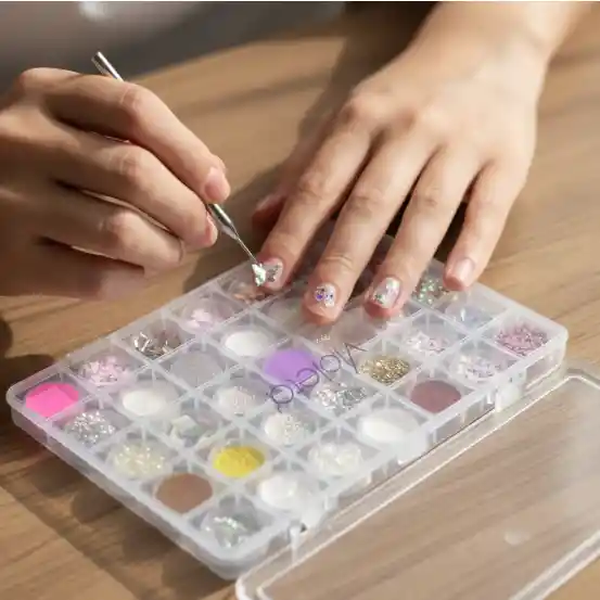 Estuche Para Decoración De Uñas X24 Unds