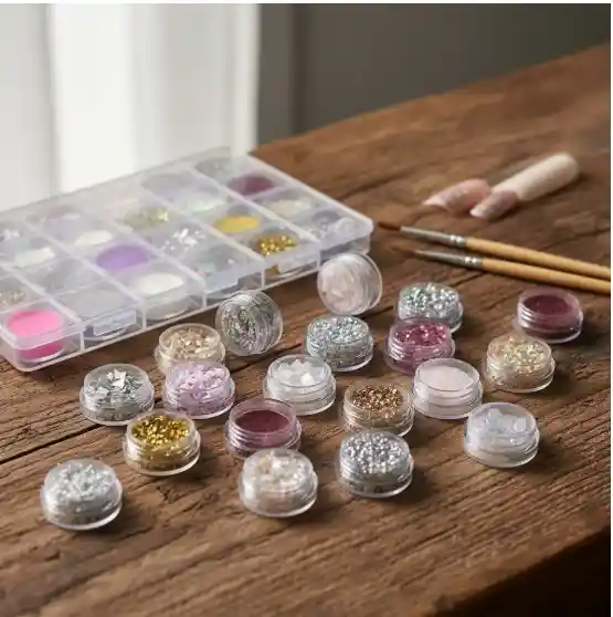 Estuche Para Decoración De Uñas X24 Unds