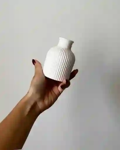 Florero Estriado