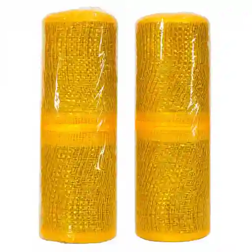 Rollo De Malla Decorativa Dorada 4 Metros