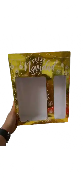 Caja Para Vino Y Galletas