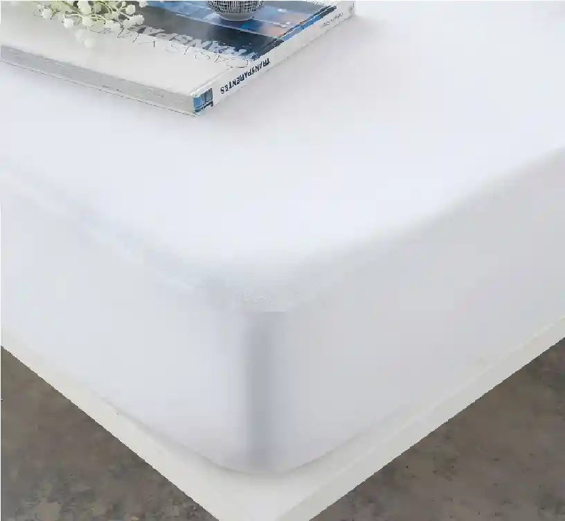 Protector De Colchón Terry Anti-fluido Cama Doble De 140x190).