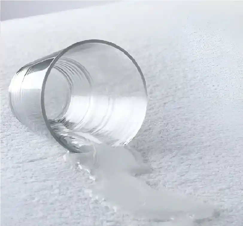 Protector De Colchón Terry Anti-fluido Cama Queen De 160x190).