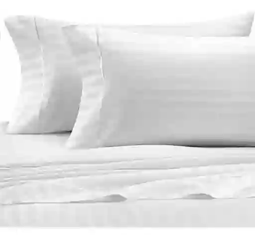 Set Fundas De Almohada 50x70 X 2 Unidades Color Blanca