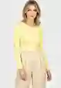 Body Kaia Amarillo Talla S/m