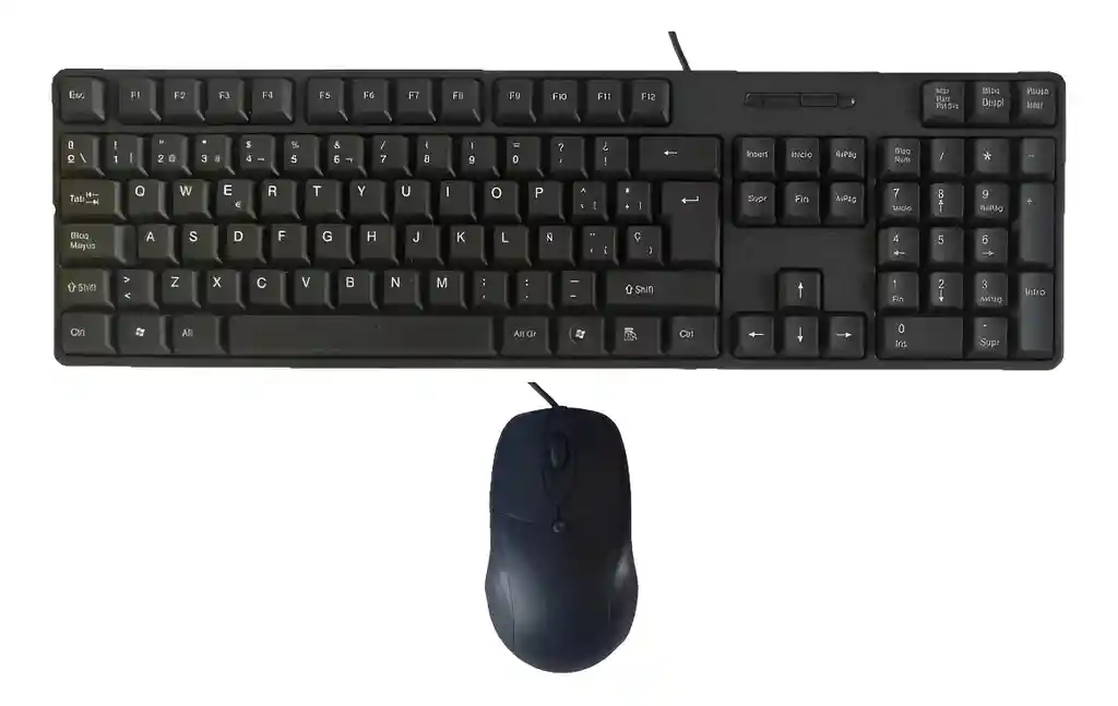 Combo Teclado Y Mouse Alambricos (usb)