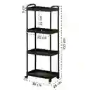Carro Organizador Cocina 4 Niveles