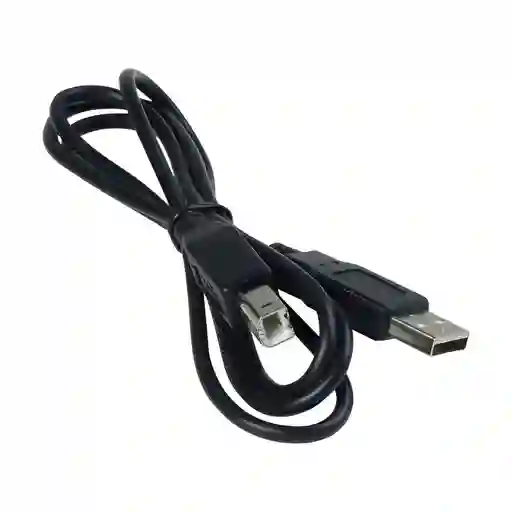 Cable De Impresora Universal 1.5m Usb 2.0 Calidad Color Negro